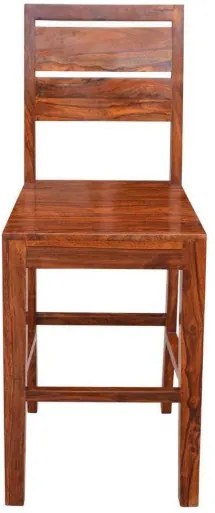 Barová stolička 45x105x45 indický masív palisander Only stain
