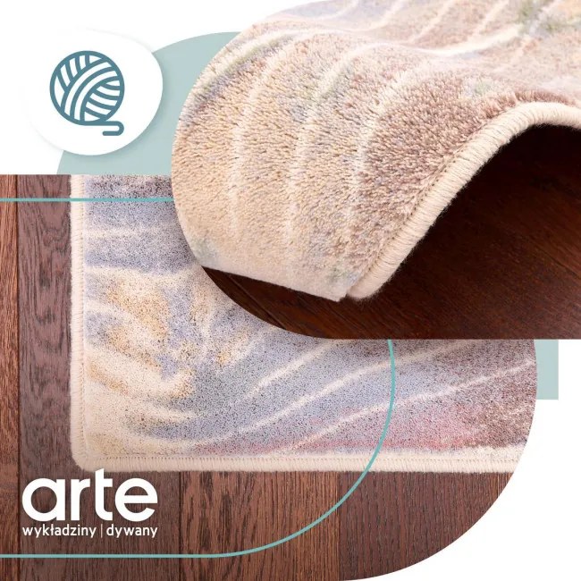 Koberec Agnella Isfahan Ornan morský