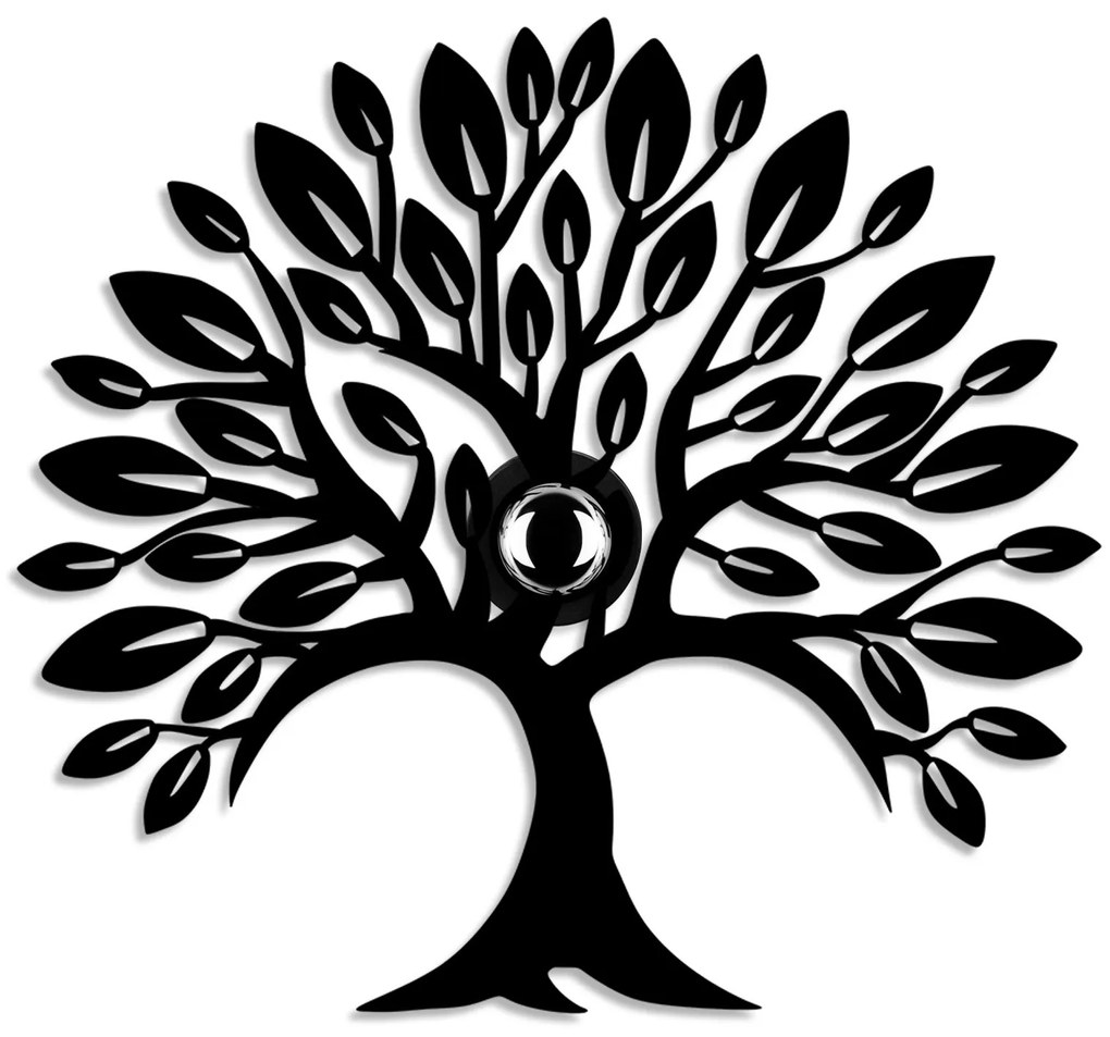 Nástenná lampa Tree čierna