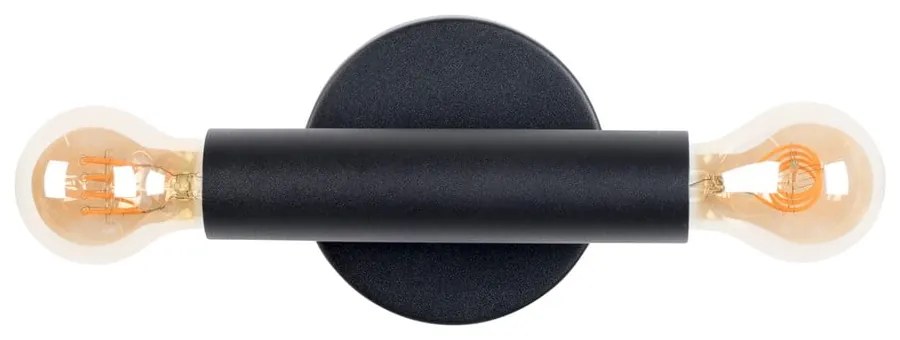 Čierne nástenné svietidlo Hawk - Zuiver