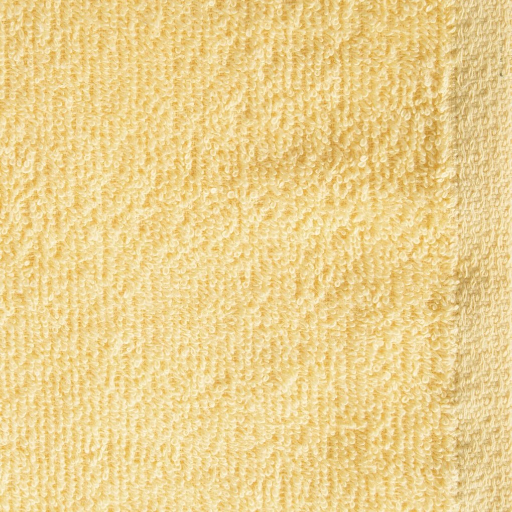FROTÉ UTERÁK SADA 3KS 70X140 CM ŽLTÁ