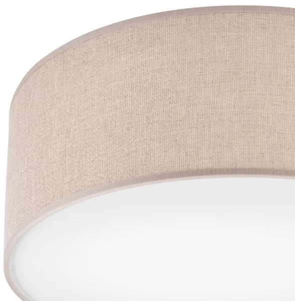 Stropné svietidlo MONTE 1xE27/60W/230V, priemer 35 cm, hnedé