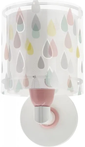 Dalber 41439 - Detské nástenné svietidlo COLOR RAIN 1xE27/60W/230V