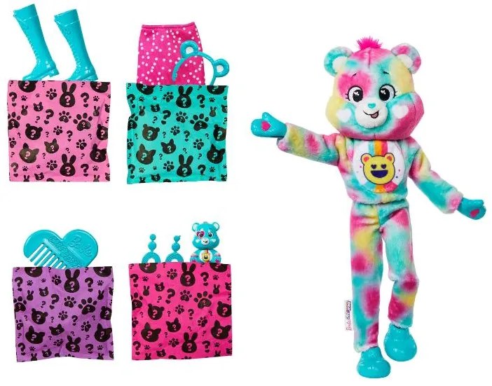 Barbie Bábika Cutie Reveal (Good Vibes Bear)  (100396188)