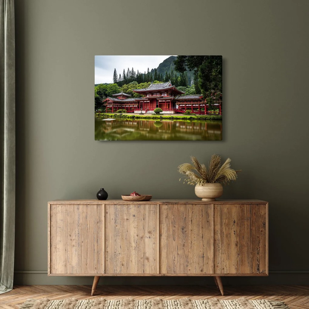 Obraz - čínska architektúra (90x60 cm)