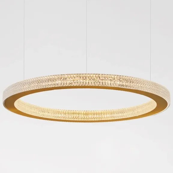 LED luster Fiore 60 zlaté