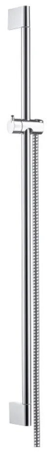 Hansgrohe Unica, Crometta sprchová tyč 900 mm so sprchovou hadicou Metaflex 1600 mm, chrómová, HAN-27614000