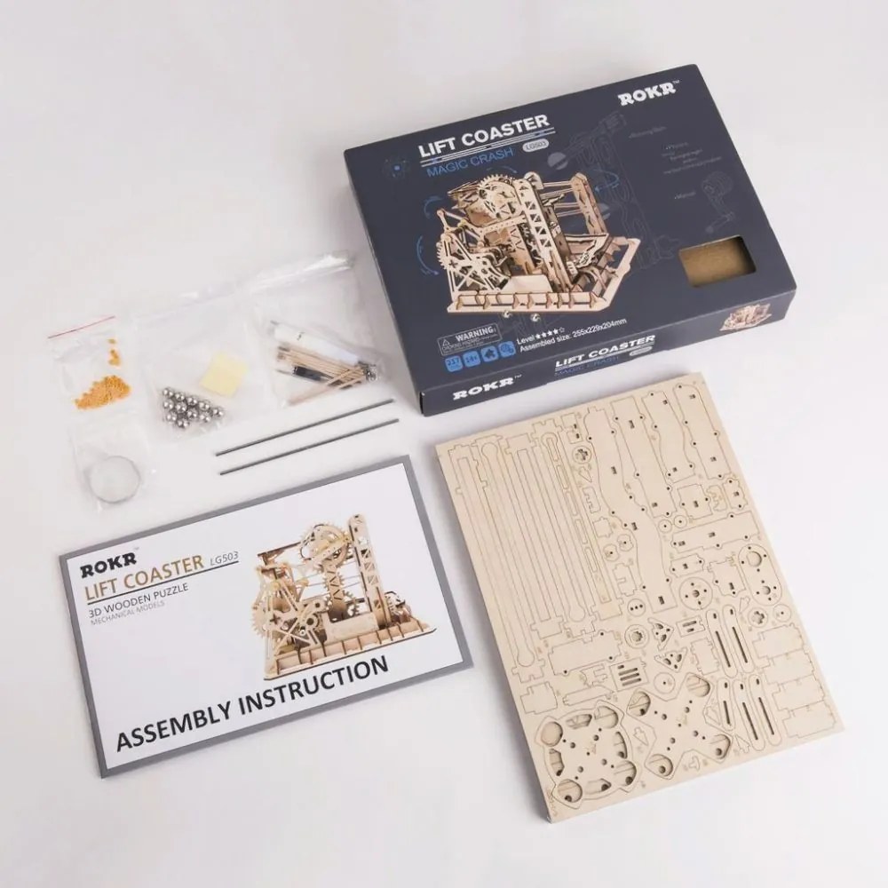 Robotime Rokr 3D Puzzle Marble Explorer Kuličkodráha LG503 217ks