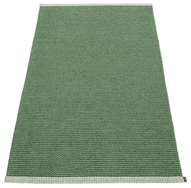 Zelený vnútorný a vonkajší koberec 85x160 cm Mono Leaf Oregano – Pappelina