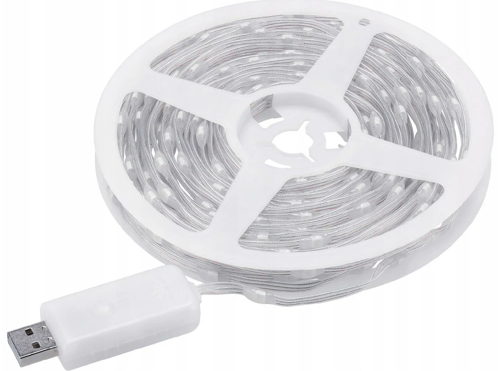 ECOLIGHT Osvetlenie vianočného stromčeka IP65 RGB LED pásik 10m 200led