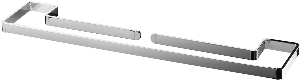 BISK Erga NATURA, 2-radový držiak na uteráky 550 mm, chrómová, ERG-04321