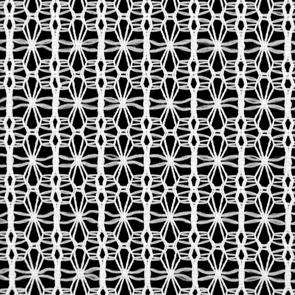 ZÁVES NA KRÚŽKOCH LARA 140X250 CM BIELA