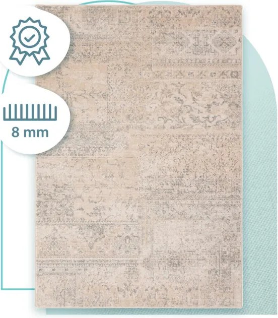 Koberec Agnella Isfahan M Korist pieskový