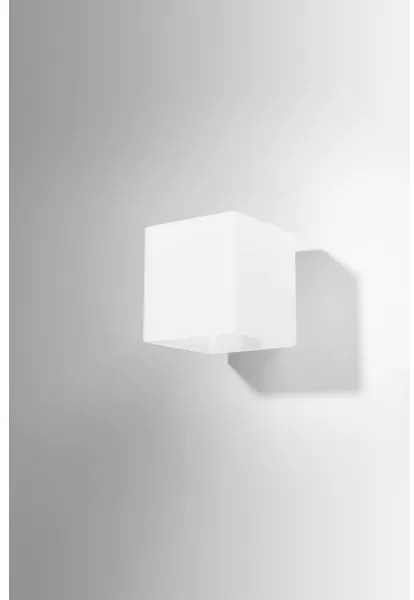 Sollux SL.0212 - Nástenné svietidlo RICO 1xG9/40W/230V sklo/biela