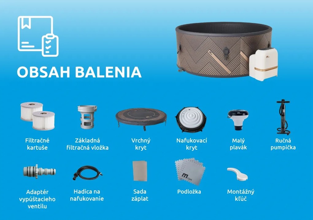 Mspa | Vírivý bazén MSPA Mono ECO F-MO082WE | 11400281