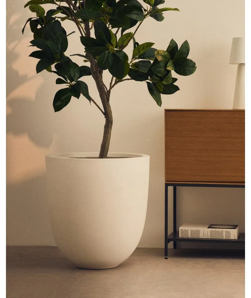 Betónový obal na kvetináč ø 39 cm Aiguablava – Kave Home