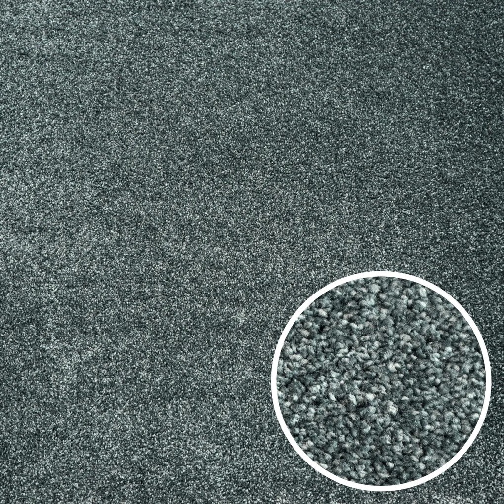 Metrážny koberec Feliz 098, na mieru, šíře 4m, šedá, filc, detská izba, ITC