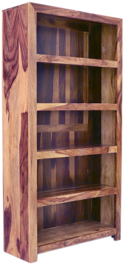 furniture-nabytek.cz - Knižnica drevo palisander 90x180x35