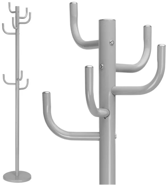 Stojanový vešiak WIKTOR sivý