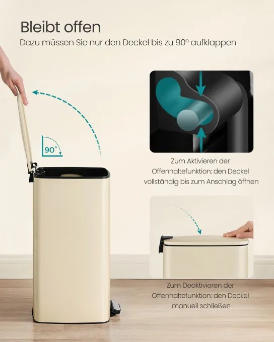 Odpadkový kôš 30L LTB593A02