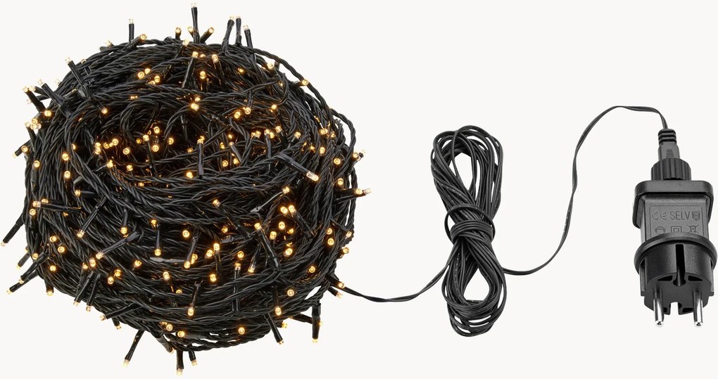 Dlhá exteriérová svetelná LED reťaz Mono