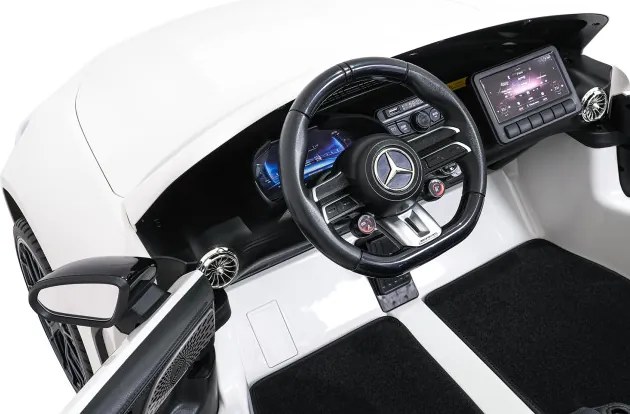 Elektrické autíčko Mercedes Benz GT63 AMG biele