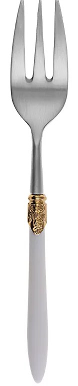 Príborový set 30 ks - Gaya Exeter Gold Ring biely - 133168