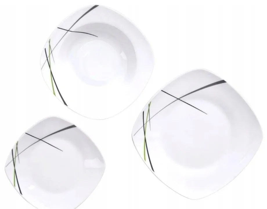 18-dielna súprava porcelánového riadu Orion Green