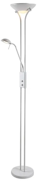 Brilagi - Stmievateľná stojacia lampa SCARLETT 1xR7s/230W/230V + 1xG9/40W biela