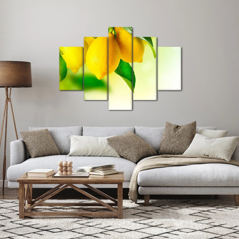 Obraz citrónov (150x105 cm)