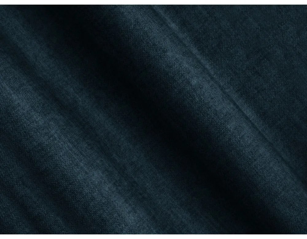 Tmavomodrá zamatová pohovka 210 cm Loretto – Cosmopolitan Design
