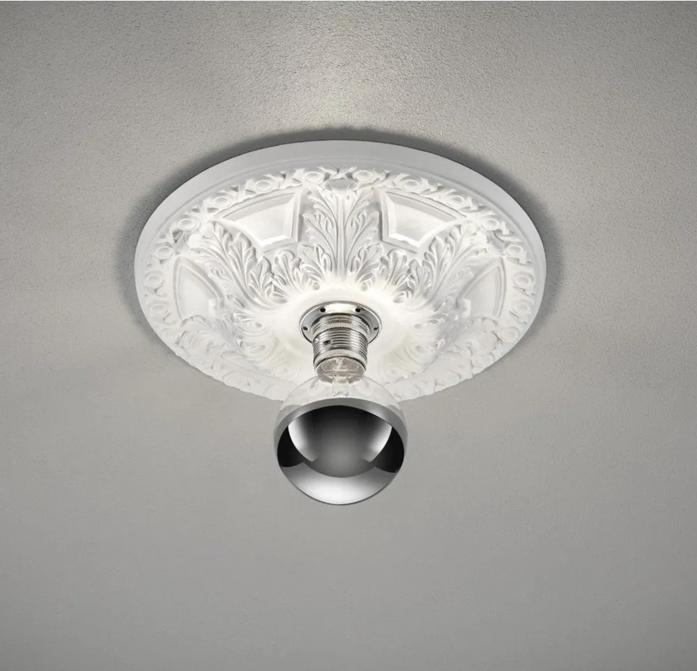 Biele stropné svietidlo ø 30 cm Lilly – Trio