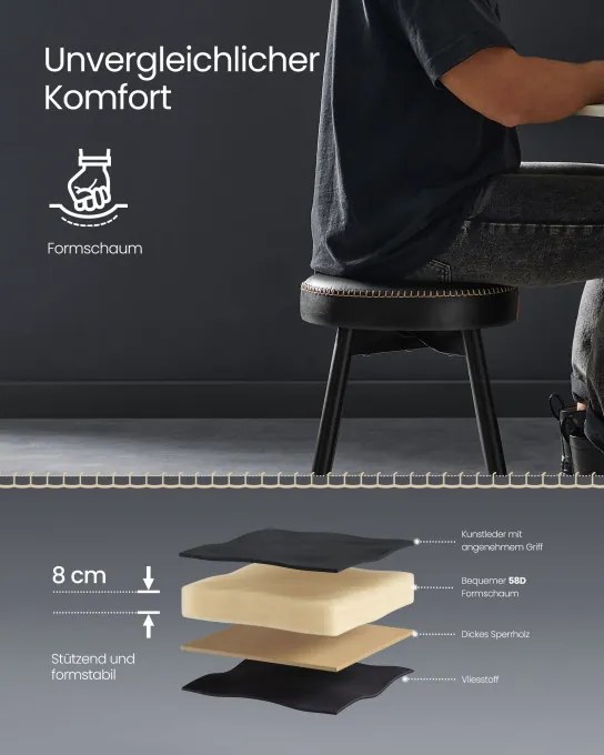 Set dvoch taburetiek EKHO LDC170B02