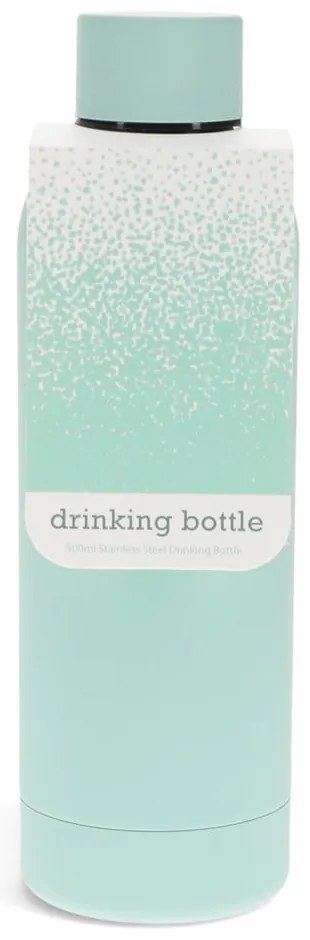 Svetlomodrá cestovná fľaša z nehrdzavejúcej ocele 500 ml – Rex London