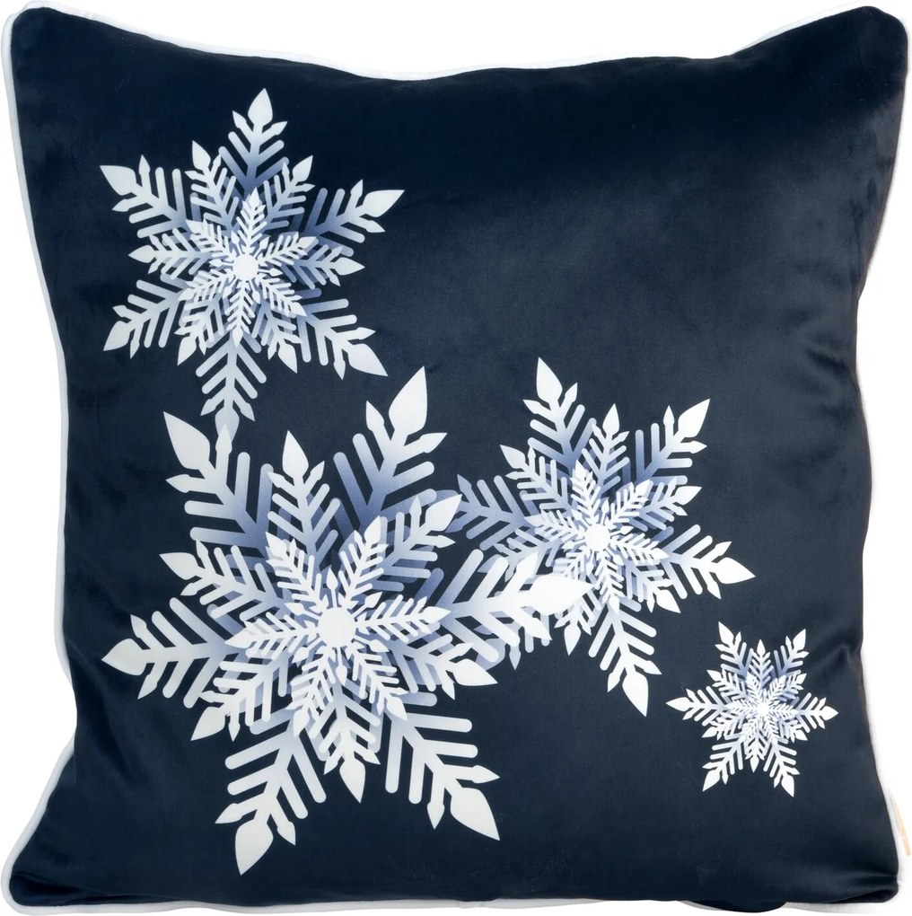 VIANOČNÁ DEKORAČNÁ OBLIEČKA NA VANKÚŠ CAROL02 60X60 CM VZOROVANÁ