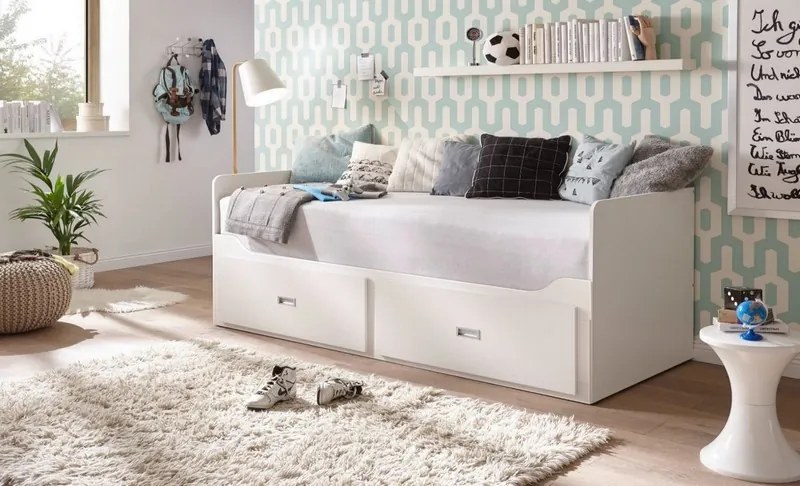 Rozkladcia posteľ so zásuvkami Bergen 80x200 cm