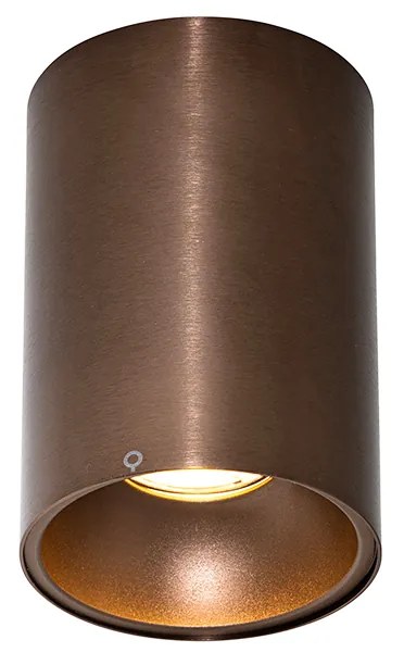 Moderné bodové svetlo tmavá bronz - Deep
