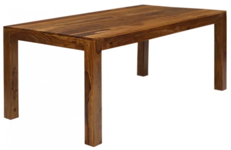 Jedálenský stôl Gani 200x90 z indického masívu palisander Svetlomedová