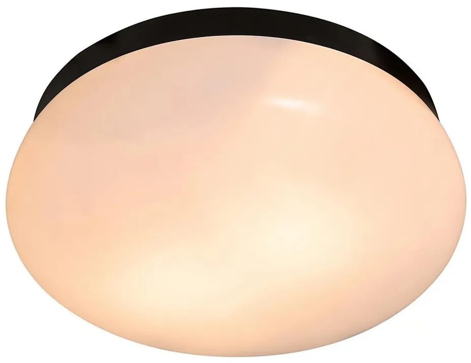 Nordlux - Kúpeľňové stropné svietidlo FOAM 2xE27/55W/230V IP44 čierna