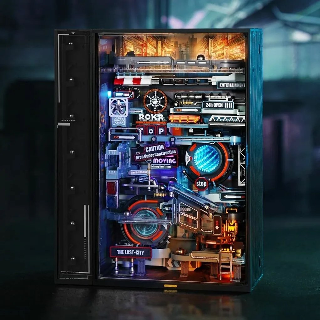 RoboTime 3D mechanická skladačka guľôčkovej dráhy Mesto minulosti