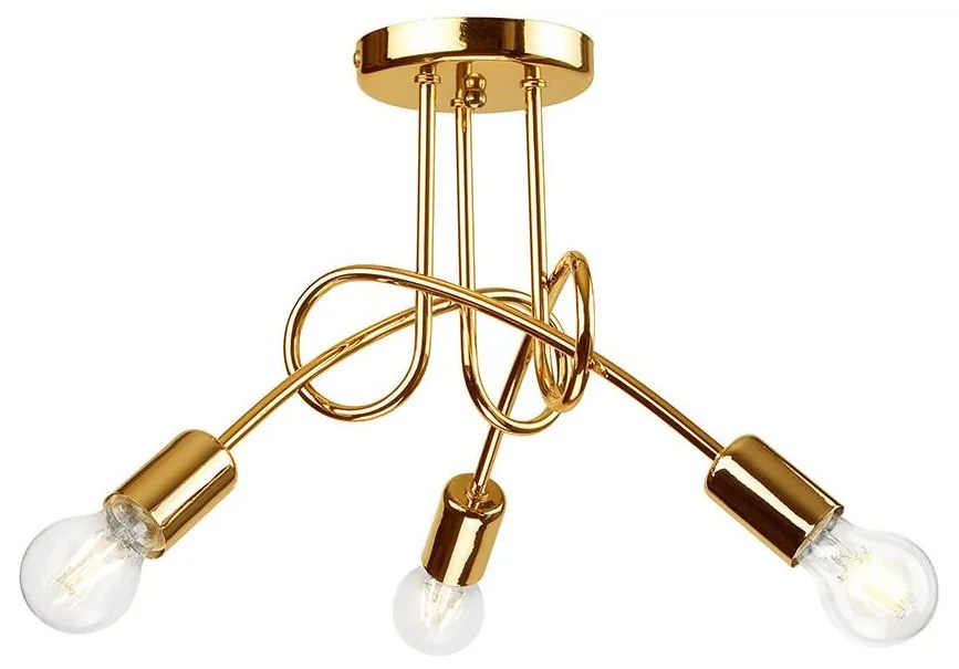 Prisadený luster CAMILLA 3xE27/60W/230V