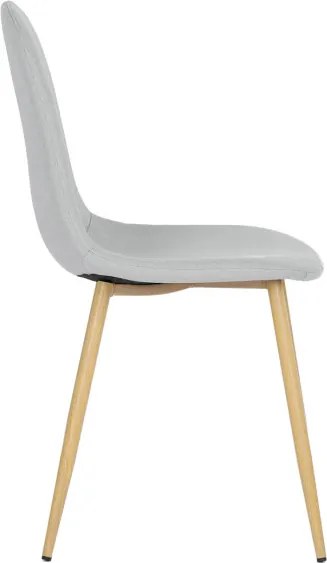 Jedálenská stolička strieborná CT-972 SIL2