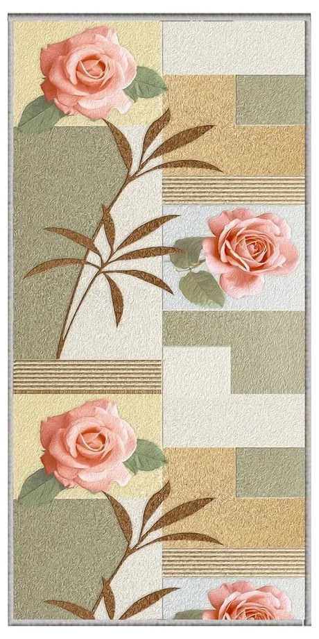 Prateľný behúň 58x140 cm Blooming Garden – Oyo Concept