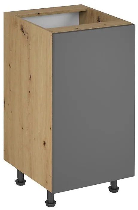 Skrinka do kuchyne Langen d45 grey