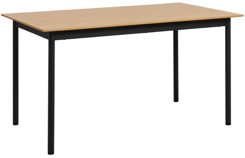 Dizajnový jedálenský stôl Lakshmana 140 cm prírodný dub