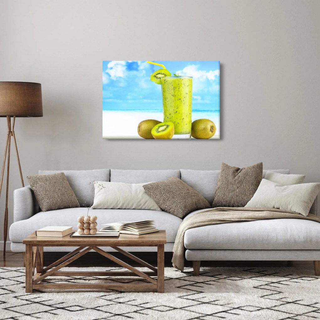 Obraz - kiwi smoothie (90x60 cm)