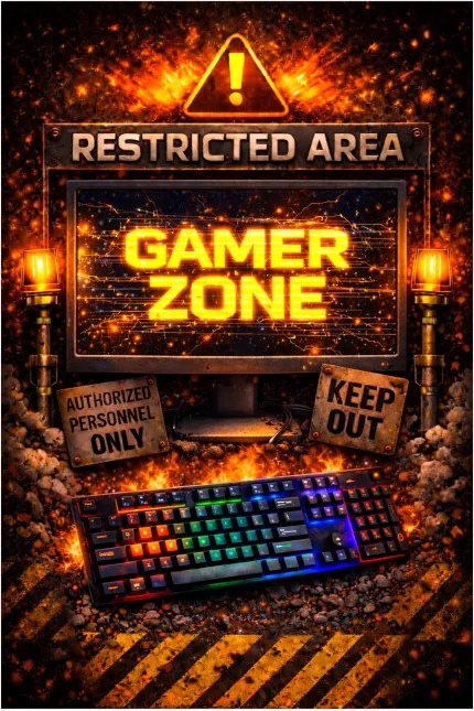 Protišmykový herný koberec Restricted