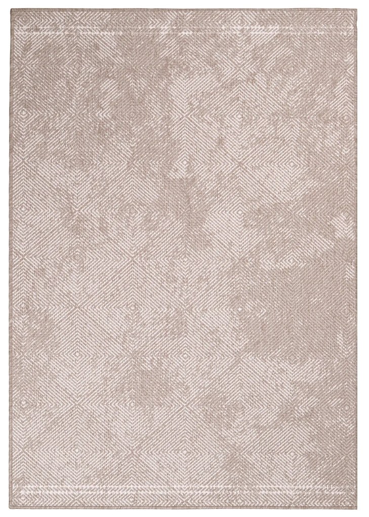 Dekorstudio Obojstranný koberec na terasu DuoRug 5845 - béžový Rozmer koberca: 160x230cm