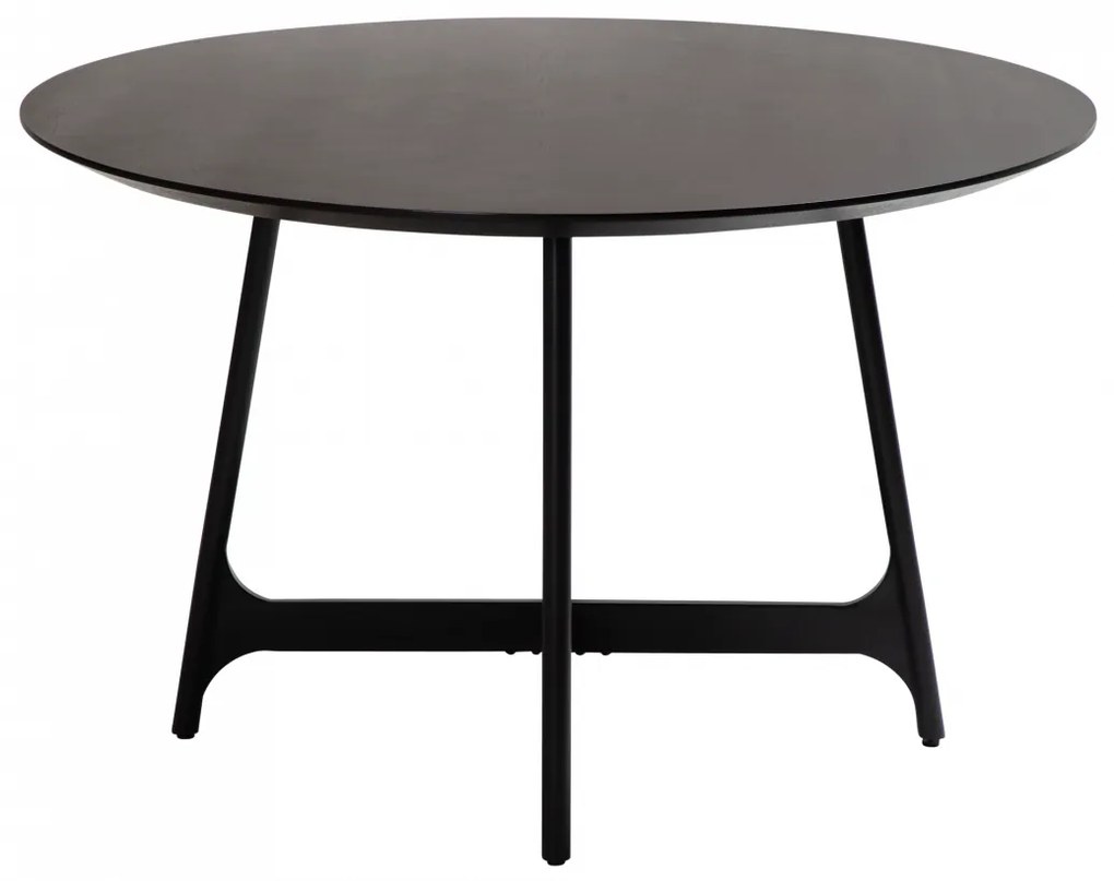 OOID OKRÚHLY JEDÁLENSKÝ STÔL, Ø 120 CM black