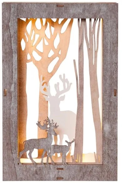 Eglo 410415 - LED Vianočná dekorácia FAUNA 10xLED/0,03W/2xAA